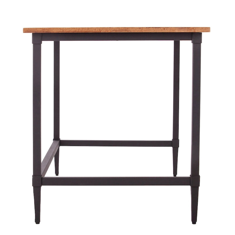 SEI Furniture Lawrence Modern Farmhouse Reclaimed Wood Desk