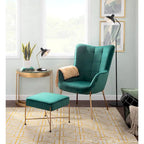 Izzy Modern Lounge Chair - N/A