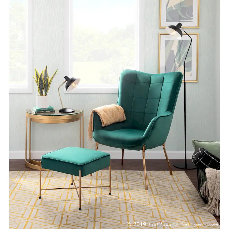 Izzy Modern Lounge Chair - N/A
