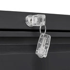 Black Locking Metal File Cabinets with Three Drawer, Lock and Key