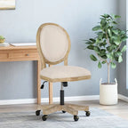 Pishkin Upholstered Swivel Office Chair by Christopher Knight Home