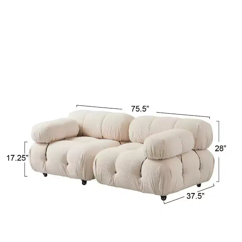 Storied Home Mimosa Loveseat