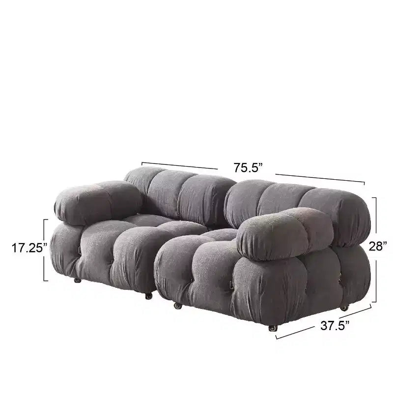 Storied Home Mimosa Loveseat
