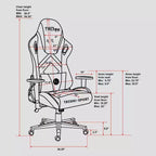 Chaise de jeu en velours à mémoire de forme – Techni Sport