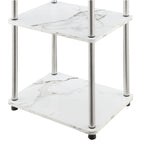 Convenience Concepts Designs2Go Table d'appoint à 3 niveaux sans outils