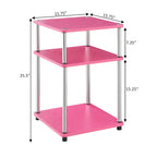 Convenience Concepts Designs2Go Table d'appoint à 3 niveaux sans outils