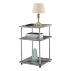 Convenience Concepts Designs2Go Table d'appoint à 3 niveaux sans outils