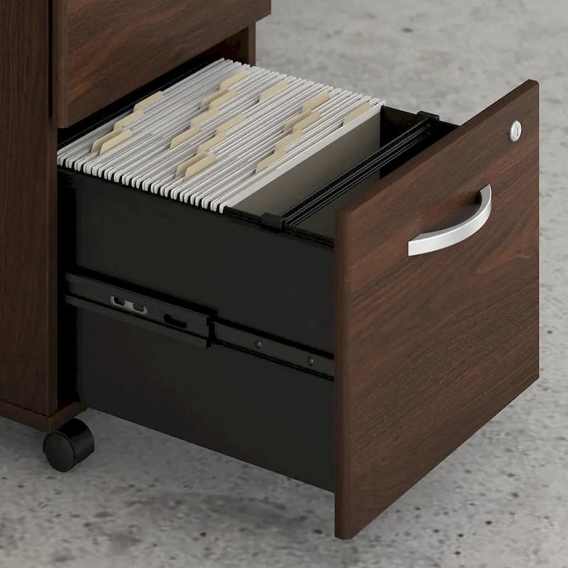Hybrid 72W L Shaped Table Desk with Drawers by Bush Business Furniture