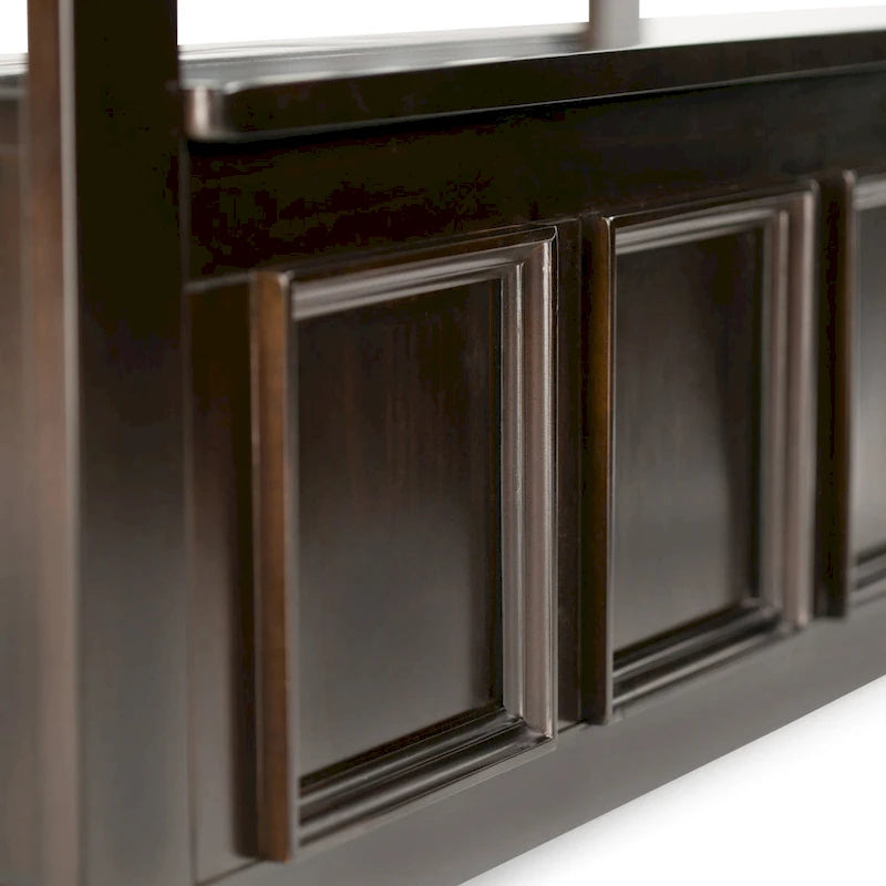 48 Inch Solid Wood Entryway Storage Bench - Seats 2
