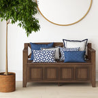 48 Inch Solid Wood Entryway Storage Bench - Seats 2