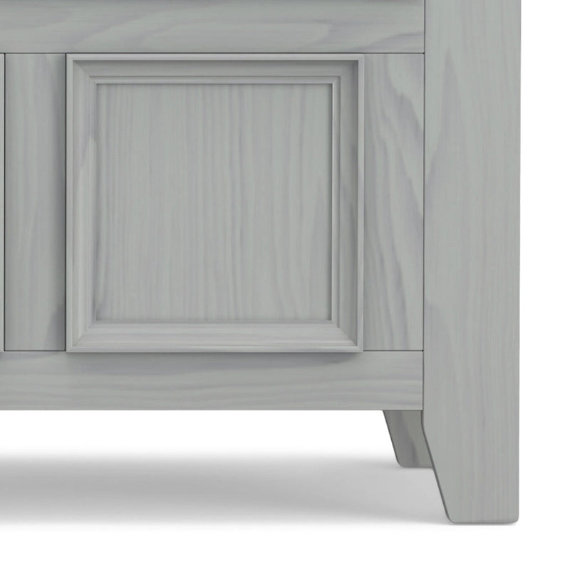 48 Inch Solid Wood Entryway Storage Bench - Seats 2