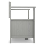 48 Inch Solid Wood Entryway Storage Bench - Seats 2