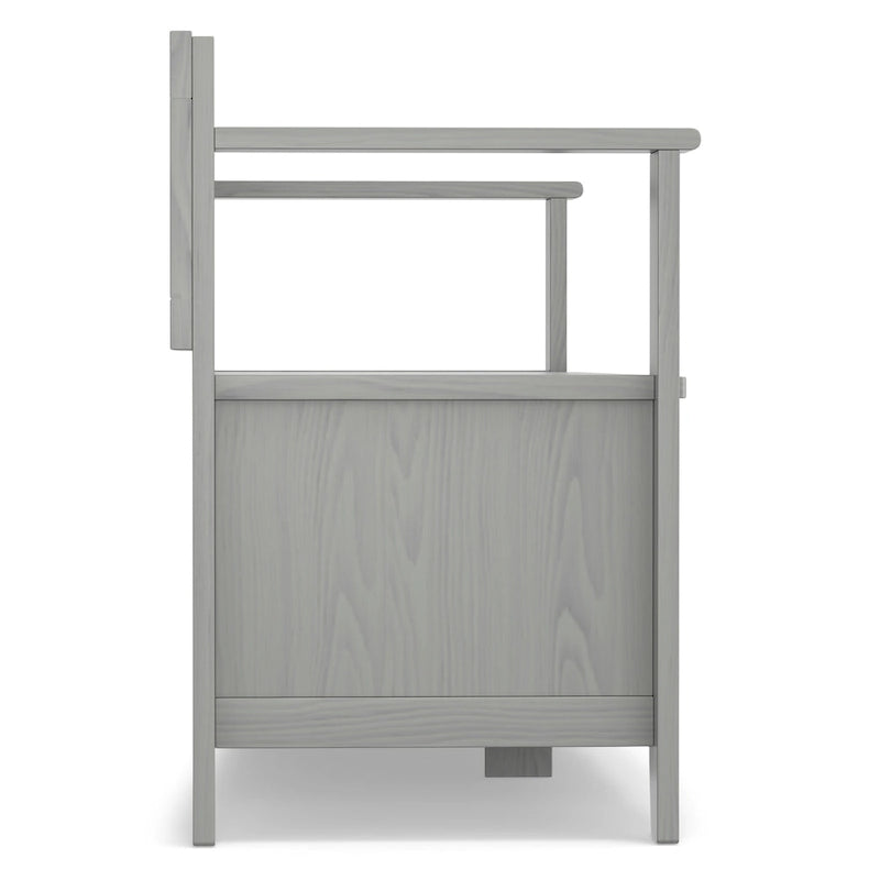 48 Inch Solid Wood Entryway Storage Bench - Seats 2