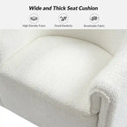 Jeffrey Transitional Comfortable Upholstered Swivel Chair Set of 2 by HULALA HOME