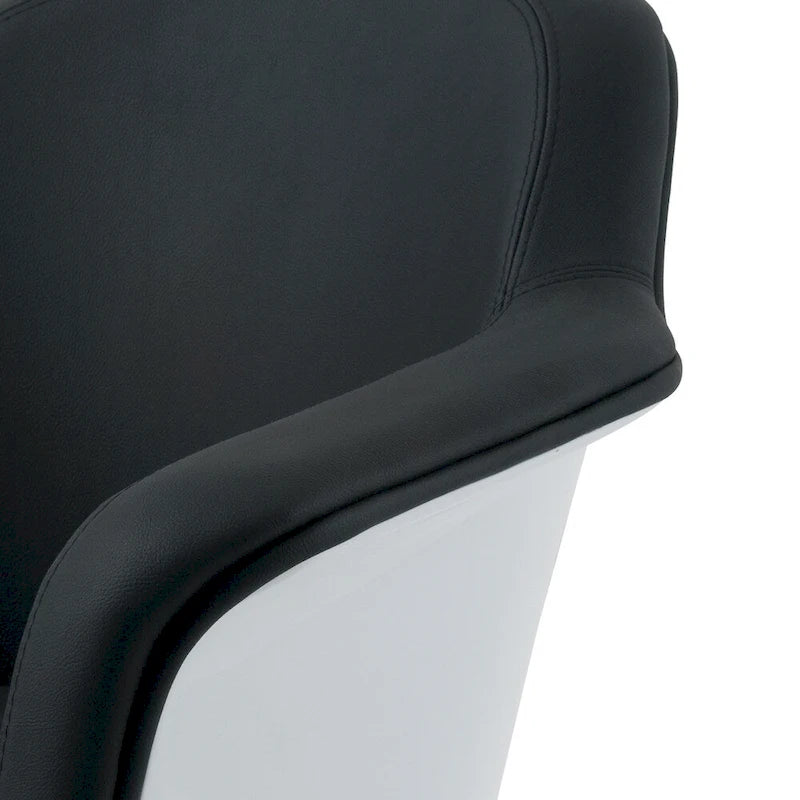 CorLiving Modern Bonded Leather Accent Chair