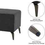 MCombo Waiting Room Chairs for Entryway and Store, Faux Leather W704