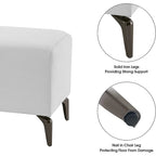 MCombo Waiting Room Chairs for Entryway and Store, Faux Leather W704