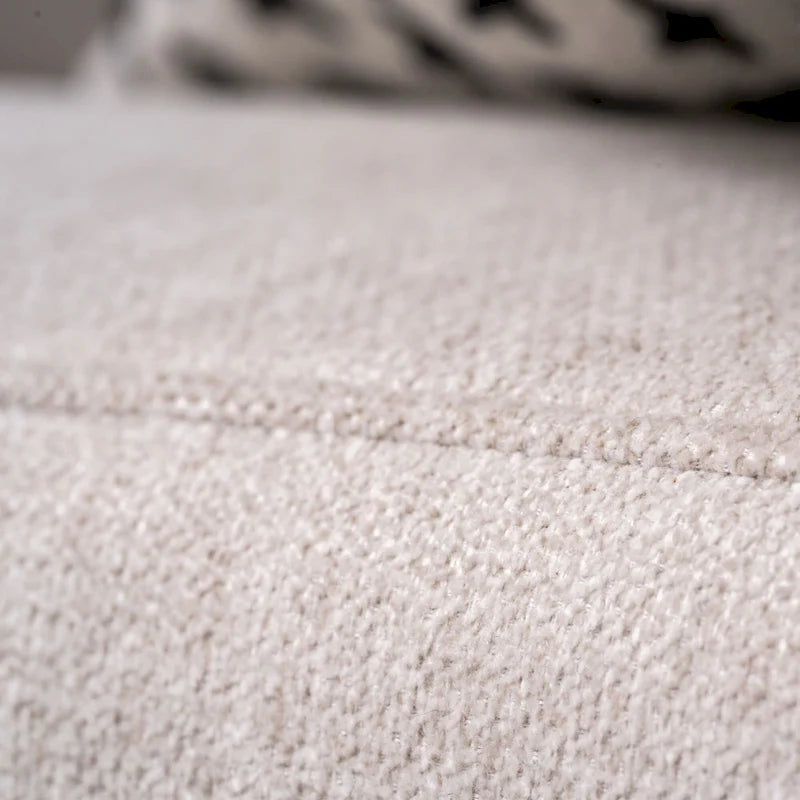 Canapé modulaire rembourré Flex 99 avec pouf d'angle – 101 x 35 x 37