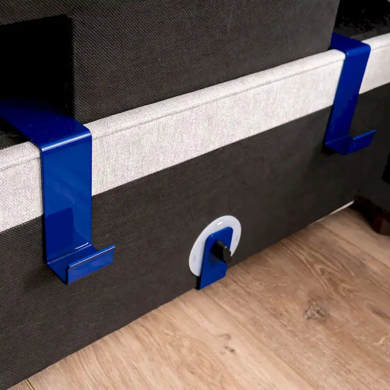 Canapé modulaire rembourré Flex 99 avec pouf d'angle – 101 x 35 x 37