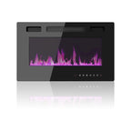 Meuble TV avec option cheminée :2 modes de flamme1500W 68,9W