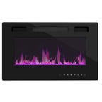 Meuble TV avec option cheminée :2 modes de flamme1500W 68,9W