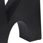 Noele Modern Black 48-inch Glasstop Console Table by Furniture of America