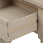 Console Table with 2 Drawers and Bottom Shelf - Solid Pine Wood