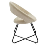 Lot de 2 chaises de salle à manger Nouvelle en tissu rembourré