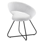 Lot de 2 chaises de salle à manger Nouvelle en tissu rembourré