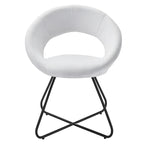 Lot de 2 chaises de salle à manger Nouvelle en tissu rembourré