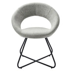 Lot de 2 chaises de salle à manger Nouvelle en tissu rembourré
