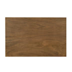 Ensemble de salle à manger 5 pièces en bois de style simple, table rectangulaire et chaises rembourrées pour petits espaces