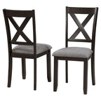 6-Piece Wooden Kitchen Dining Table Set with 4 Chairs and Bench