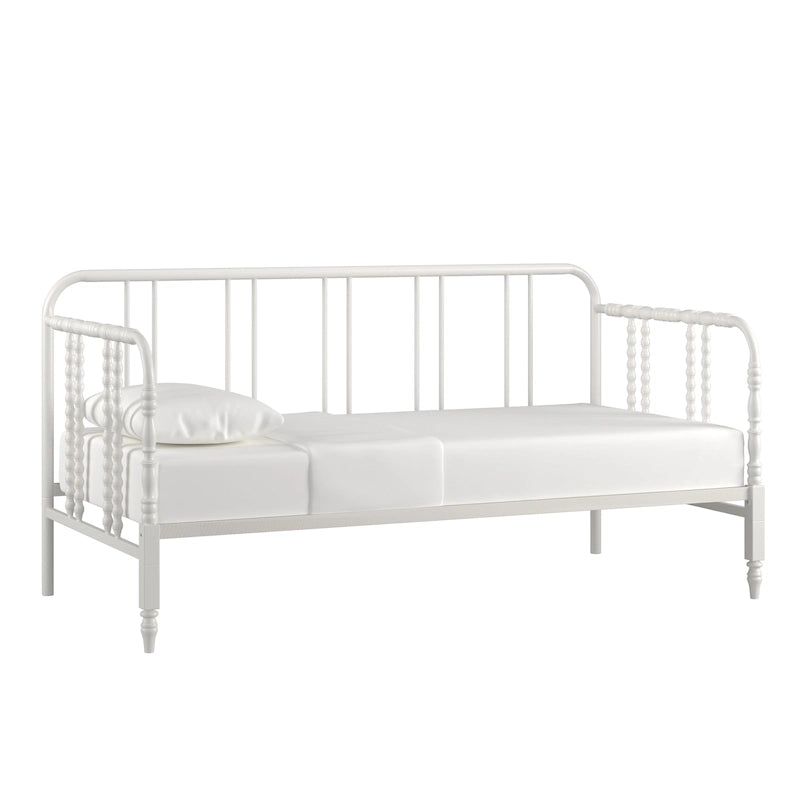 Metal Daybed with Turned Spindles - Powder-Coated Finish