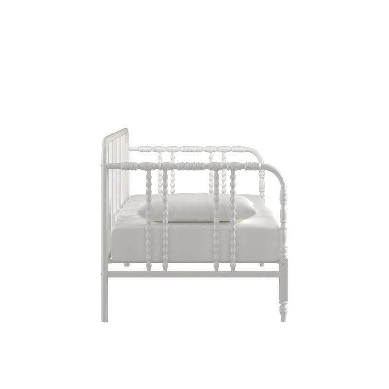 Metal Daybed with Turned Spindles - Powder-Coated Finish