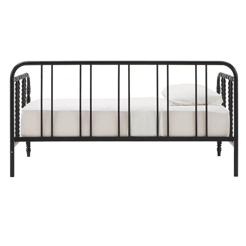 Metal Daybed with Turned Spindles - Powder-Coated Finish