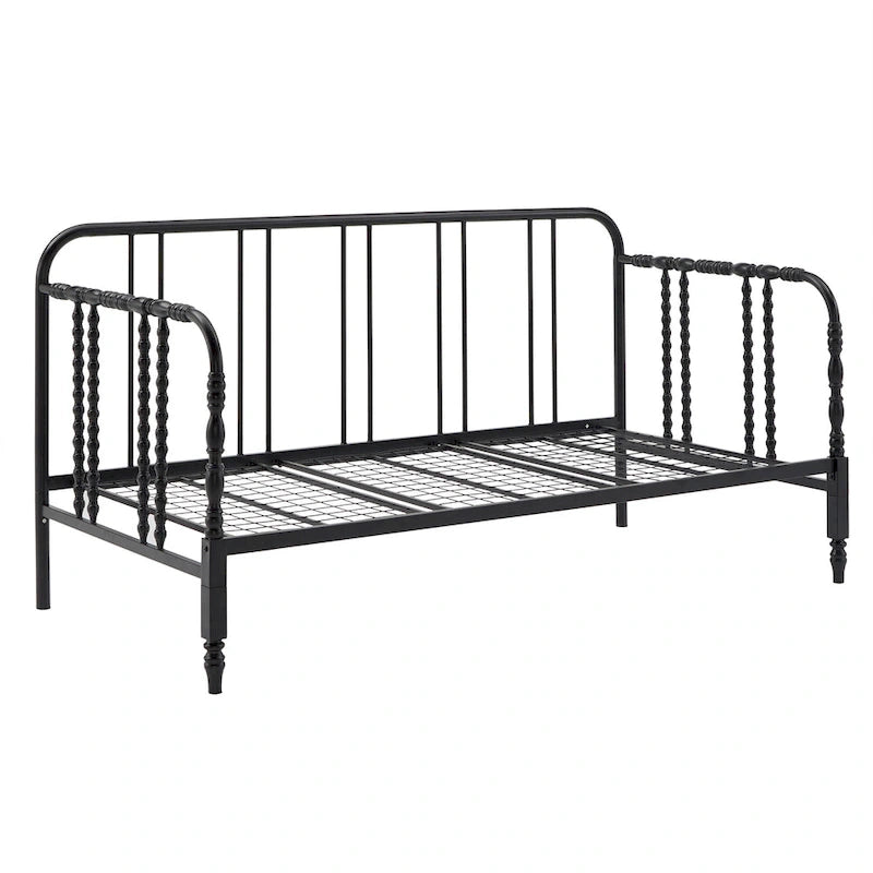 Metal Daybed with Turned Spindles - Powder-Coated Finish