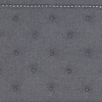 Arched Tufted Upholstered Platform Bed