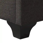 Nova Ridge Upholstered Button-Tufted Bed Frame, Full