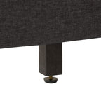 Nova Ridge Upholstered Button-Tufted Bed Frame, Full