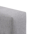 Nova Ridge Upholstered Button-Tufted Bed Frame, Full