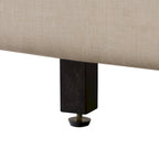 Nova Ridge Upholstered Button-Tufted Bed Frame, Full