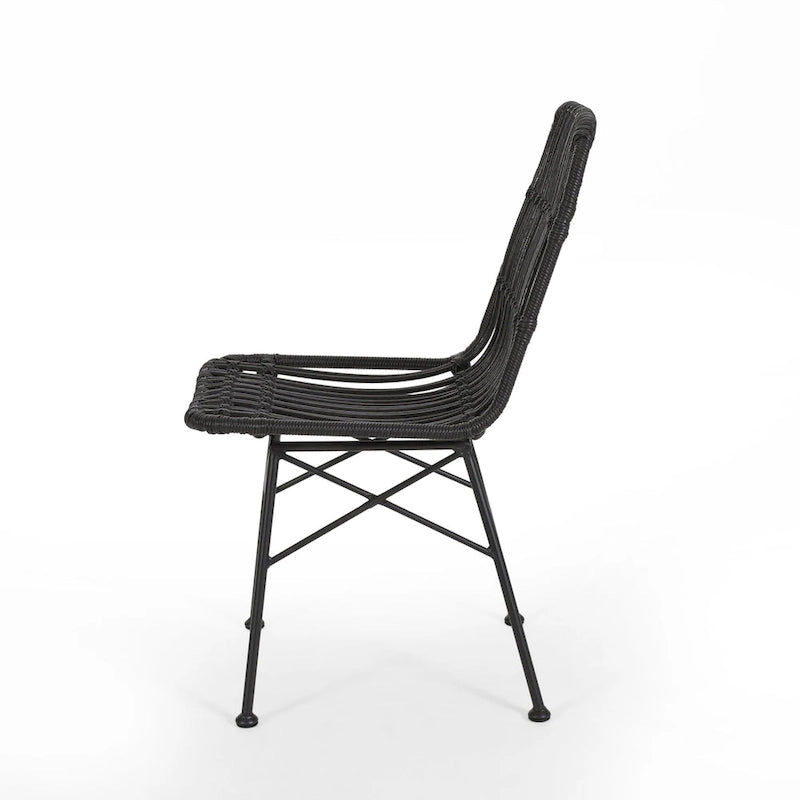 Assisi Wicker Dining Chairs (Set of 2) by Christopher Knight Home
