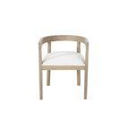 Ladieu Fabric and Wood Tub Dining Chairs Set of 2by Christopher Knight Home