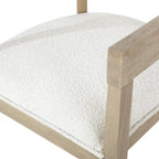 Ladieu Fabric and Wood Tub Dining Chairs Set of 2by Christopher Knight Home