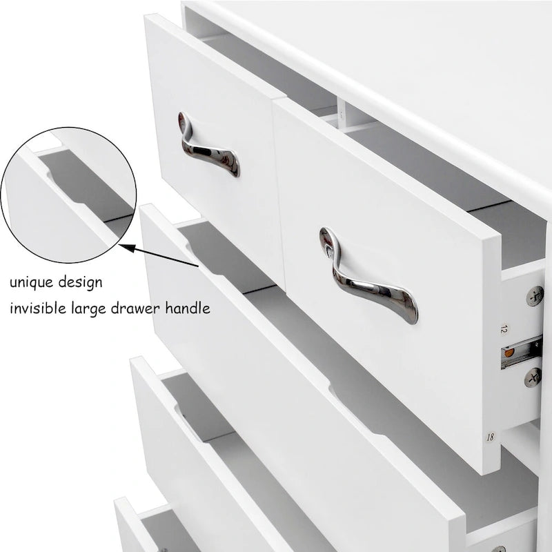 Nestfair Modern 6-drawer Dresser