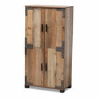 Meuble à chaussures 4 portes Cyrille Rustic