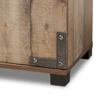 Meuble à chaussures 4 portes Cyrille Rustic