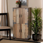 Meuble à chaussures 4 portes Cyrille Rustic