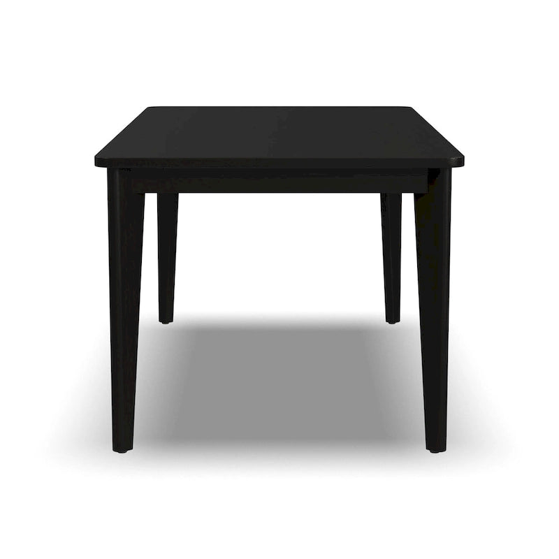 Brentwood Black Wood Rectangle Dining Table by Homestyles - 66 x 30 x 36